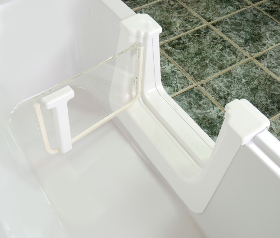 Badewannensanierung - barrierefreie wasserdichte Wannentür für Senioren - Dusche als auch Vollbad möglich