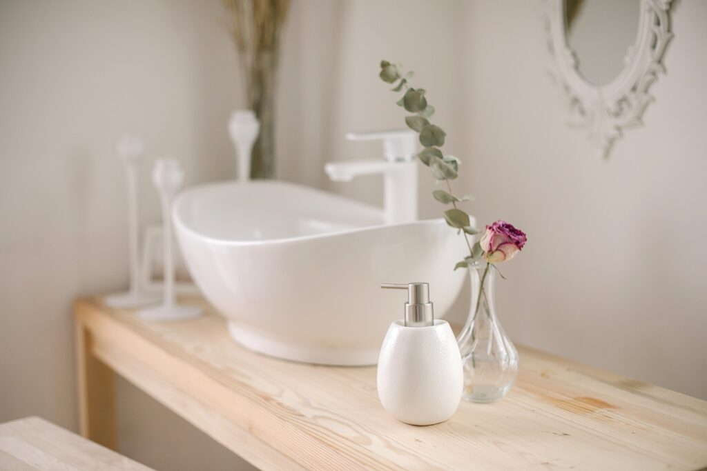 Modern bathroom interior