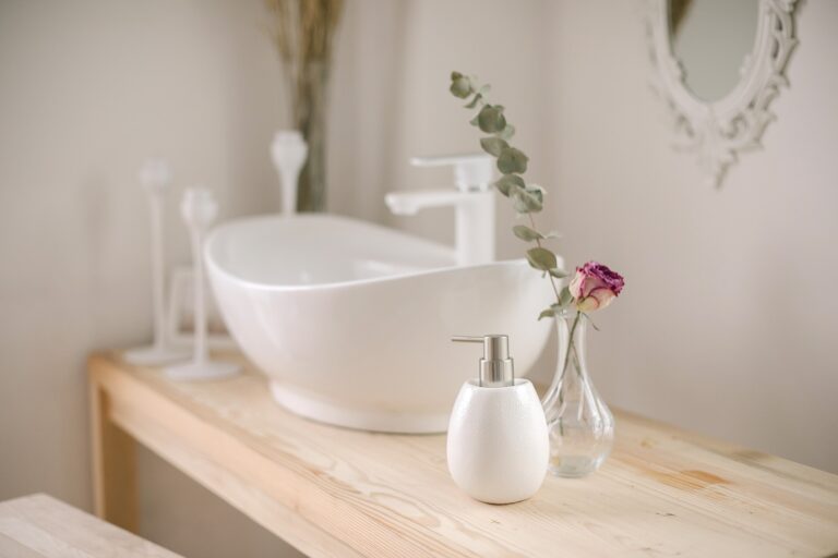 Modern bathroom interior